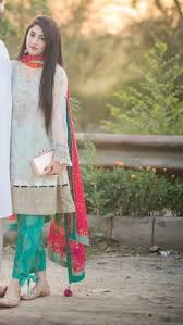 Contrast Contrast Dress Pakistani Fashion Casual Pakistani Outfits