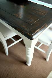 Burlap And Lace Refinishing The Dining Room Table Refinishing Kitchen Tables Diy Kitchen Table Kitchen Table Makeover