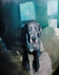 Artists Explore Human Animal Relationships In Animalia Group Show Animal Paintings Dog Paintings Animal Art