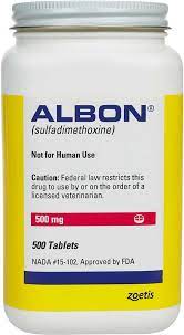 Albon For Dogs Cats Zoetis Animal Health Safe Pharmacy Antibiotics Dog Rx Pet