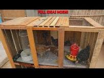 COMO HACER JAULA PARA POLLOS - Como hacer gallinero para gallinas - chicken  coop ideas