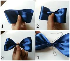 To look best, it should be thinner in width than the ribbon you used to. Diy Satin Hair Bow 5 Steps With Pictures Instructables