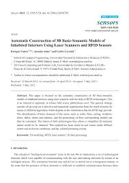 Maintain corporate reputation with clients as well as with the industry. Pdf Automatic Construction Of 3d Basic Semantic Models Of Inhabited Interiors Using Laser Scanners And Rfid Sensors