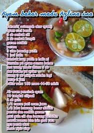 Ayam Bakar Madu Food Processor Recipes Cooking Recipes Recipes