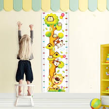 2019 Kids Height Chart Home Decor Wall Sticker For Kids Rooms Giraffe Height Ruler Decals Wallpaper From Gillehuang 32 57 Dhgate Com
