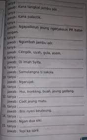 Jual diajar basa sunda kelas 3 sd kurikulum 2013 yudhistira. Bahasa Sunda Kelas 3 Halaman 76 Brainly Co Id