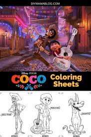 But when the good guys aren't what they seem, you find a hero in the most peculiar places. Disney Pixar Coco Coloring Pages Diy Mama