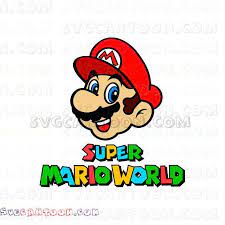 Super Mario World Face Svg Dxf Eps Pdf Png Super Mario Mario Super Mario Birthday