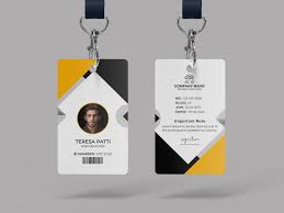 Create your custom id card using a template from the adobe spark library. Creative Business Id Card Template Uplabs