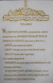 Preamble To The Indian Constitution Clear Ias