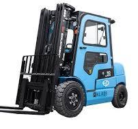 EFL302 CAB, Stivuitor electric 3 t, cu ridicare maxima 4.800 mm, baterii  Li-Ion, cu incarcare rapida, nivel echipare PACK