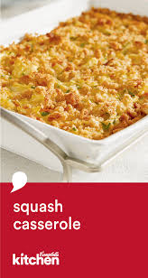 Squash Casserole Campbell Soup Company Recipe Squash Casserole Recipes Recipes Yellow Squash Casserole