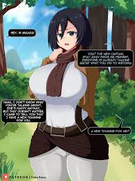 Rule34 - If it exists, there is porn of it  fake face, mikasa ackerman   5234232
