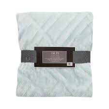 Textured Light Robins Egg Blue Throw Blanket Iris Target