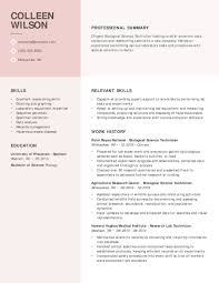 Example of a good cv. Professional Biology Resume Examples For 2021 Livecareer
