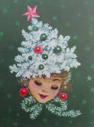 5 out of 5 stars. Christmas Kitsch Festive Chicks With Tricked Out Christmas Tree Hats Hairdos Dangerous Minds