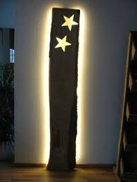 Xxl Wandleuchte Sterne Holz Inkl Led Beleuchtung Von Peka Ideen Auf Dawanda Com Sterne Holz Weihnachtsdekoration Weihnachten