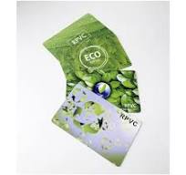 100% Tarjeta de ácido poliláctico PLA ecológica Bio ecológica Tarjeta  inteligente de material PLA