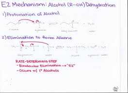 E2 Mechanism Alcohol Dehydration Organic Chemistry Organic Chemistry Study Organic Chemistry Mechanisms