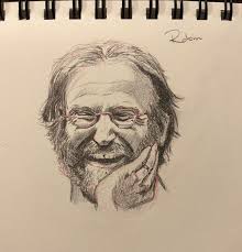 Sketch of Robin Williams