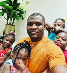 Francis Ngannou | Happy weekend from my nieces and nephew ! 🌞 | Instagram