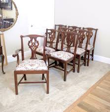 Henkel Harris Mahogany Set Of 8 Chairs Chair Dining Room Chairs Dining Chairs