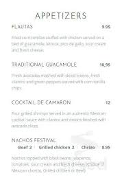 Bistro Di Marino Sewell Nj Menu Oasis Mexican Grill Menu In Collingswood New Jersey Usa