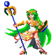 Palutena Pixel Art Kid Icarus Kid Icarus Uprising Random Kid