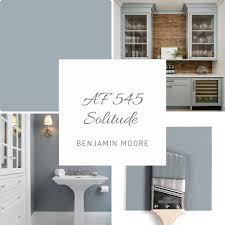 It has a vague yellow undertone and can nod towards green just a wink M E Painting On Twitter Benjamin Moore S Af 545 Solitude Is So Versatile Use It In A Bathroom Bedroom To Paint Your Home Bar Cabinet Or As An All Over Neutral