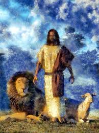 Carmel myers, montague love, 1931. The Lion And The Lamb Painting By Christian Art