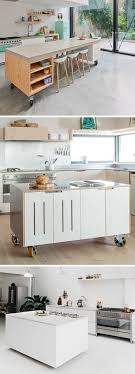 8 examples of kitchens with movable