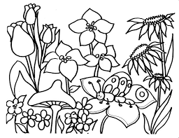 This time of year we can see many wonderful flowers. Free Printable Flower Coloring Pages For Kids Best Coloring Pages For Kids