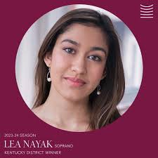 ANNOUNCING THE WINNERS OF THE KENTUCKY DISTRICT✨ Emma Marhefka, Soprano  Michelle Mariposa, Mezzo-Soprano Lea Nayak, Soprano ENCOURAGEMENT AWARDS:  Cecilia Fornuto, Soprano Harrison Hancock, Baritone Kolby Kendrick,  Bass-Baritone Sarah Rosales, Soprano ...