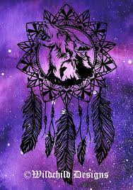 Download Howling Wolf Mandala Moon Dreamcatcher Paper Cutting Etsy