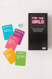 Read it aloud to the group and perform whatever action is on the card. Check Out For The Girls Party Game From Urban Outfitters Girls Party Games Girls Night Party Sleepover Party Games