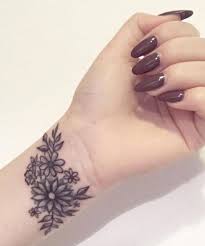 Unique Flower Tattoos On Wrist For Girls Meaningful Wrist Tattoos Wrist Tattoos For Women Wrist Tattoo Cover Up