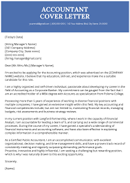Hence it is very important that from the very first line you have to make it very professional and compelling. Accounting Cover Letter Sample Resume Genius