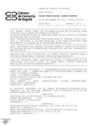 Camara de comercio de bogota. Calameo Certificado De Existencia Y Representacion Legal 24 09 2018