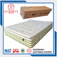 While a box spring should be the same width and length of your mattress, the actual thickness of the box spring matters very little. Pillow Top Roll In Box Pocket Spring Mattress China Spring Mattress Mattress Made In China Com