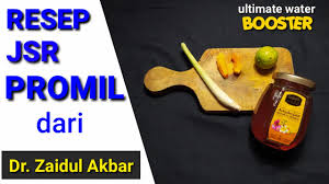 , tap 2x yah di gambar. Resep Jsr Dr Zaidul Akbar Promil Ultimate Water Booster Youtube