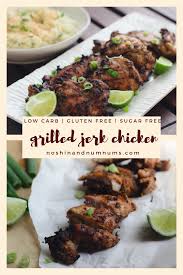 Grilled Jamaican Jerk Chicken Low Carb Keto Recipe Grilled Chicken Recipes Bbq Recipes Yummy Dinners