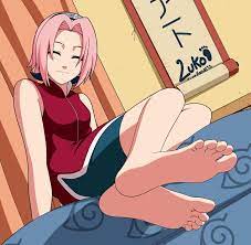 Sakura naruto feet