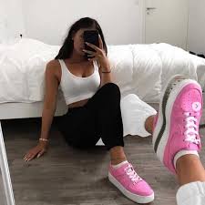 Maybe you would like to learn more about one of these? 2021 Half Black Half White Pants Women Trousers Sweat Baggy Pants Women Joggers High Waist Sweatpants For Women Streetwear Pants Capris Aliexpress