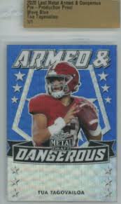 Related includes best joe burrow rookie cards and justin herbert rookie cards. Early Tua Tagovailoa Rookie Card Options Strategy Bargainbunch