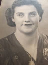 Ivy Oliver (my mum) outside our home at 28 Pattenden Rd. My dad built the  wallin 1950