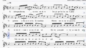 Despacito Luis Fonsi Daddy Yankee Flute Sheet Music Sheet Music Flute Sheet Music Luis Fonsi Daddy Yankee