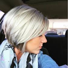 Black Bob Hair Styles 2020 Platinum With A Hint Of Dark Highlights Underneath Short Bob Haircuts Bob Haircut For Fine Hair Bobs Haircuts