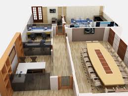 With office planning all other spaces and flows must be lead from this and the relationships that each worker has to another. Design 3d Floor Plan For Office Interior Design By Chennaiinterior