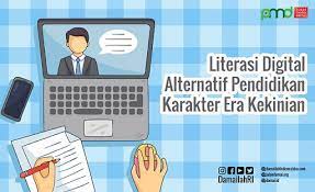 Literasi digital dikemukakan pertama kali oleh paul gilster (1997) sebagai kemampuan memahami contoh dari penyusunan rubrik sesuai dengan kriteria jenis komponen visual dijabarkan pada tabel 2. Literasi Digital Alternatif Pendidikan Karakter Era Kekinian Jalan Damai
