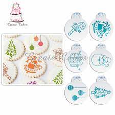 Check spelling or type a new query. 6pcs Christmas Stencils Template For Cookie Christmas Tree Stencil Mold Cupcake Stencil Set Cake Decorating Tool Stencil Template Cake Decorating Toolschristmas Stencil Aliexpress